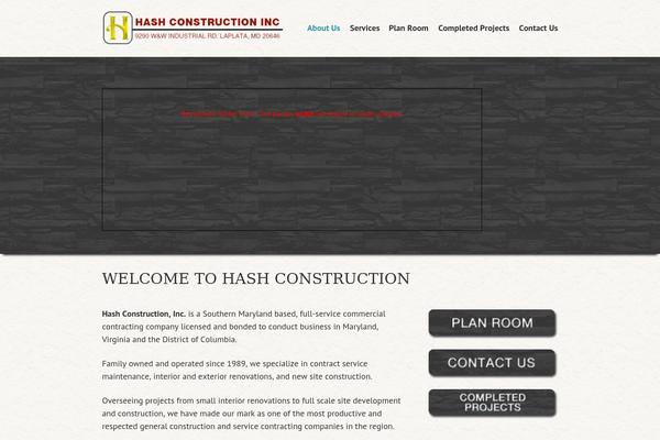 hashconstruction.com site used Hashthemequark