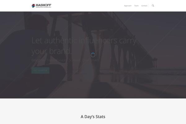 Salient theme site design template sample