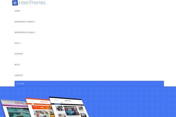 hashthemes.com site used Hashtheme