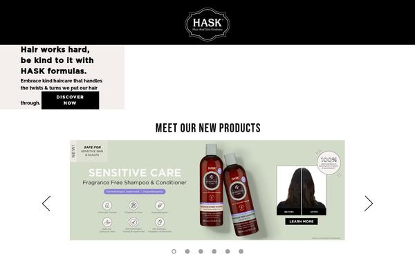 haskbeauty.com site used Haskbeauty