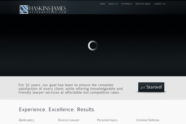 inFocus theme site design template sample
