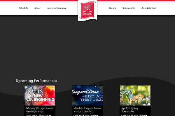 hastingssymphony.com site used Hso