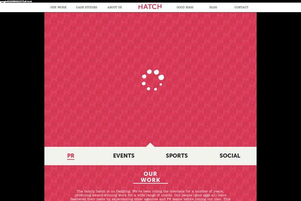 hatchcommunications.co.uk site used Hatchtheme