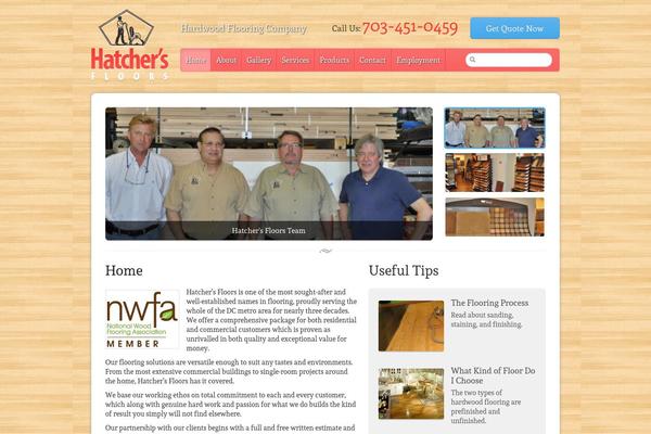 hatchersfloors.com site used Cehla_bootstrap__hatcher