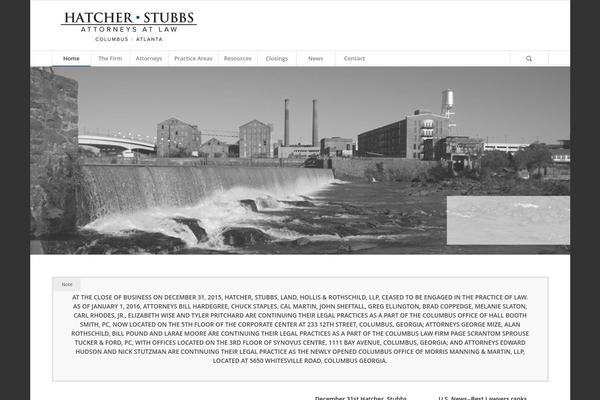 Enfold theme site design template sample