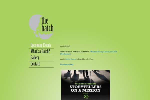 Hatch theme site design template sample