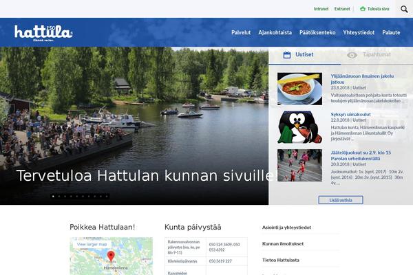 hattula.fi site used Hattula