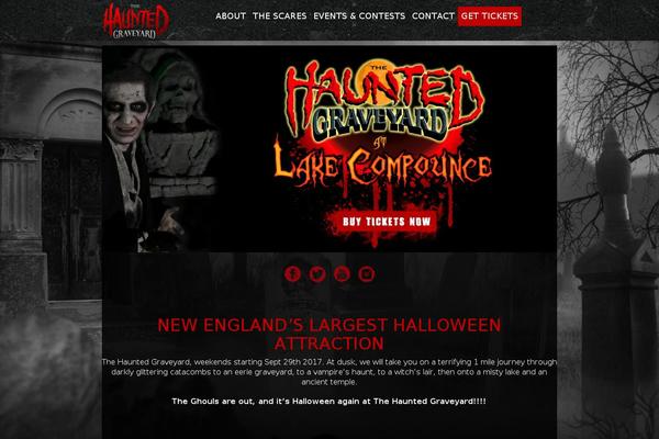 hauntedgraveyard.com site used Frightmare