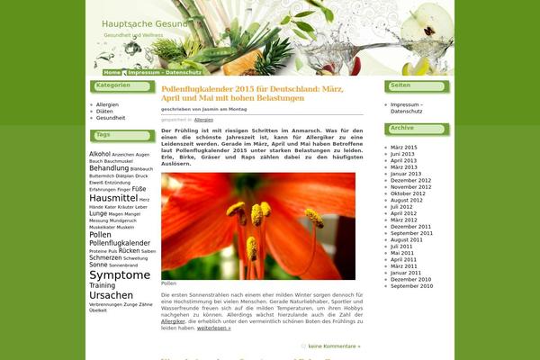 Fresh_fruits theme site design template sample