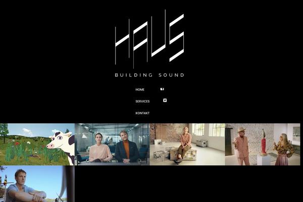 hausbuildingsound.com site used Uncode