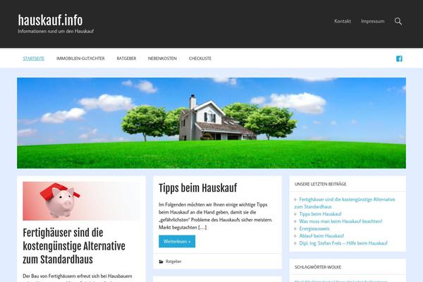 Momentous Lite theme site design template sample