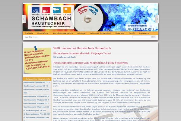 haustechnik-schambach.de site used Multiflex-4