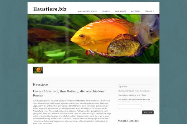 haustiere.biz site used Haustiere
