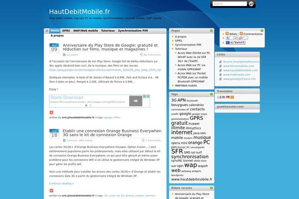 hautdebitmobile.fr site used I3theme-1-8-classic-right