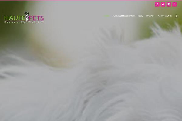hautepets.net site used Avada