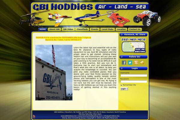 havelockhobbyshop.com site used Wpthemegbihobbiesvb6