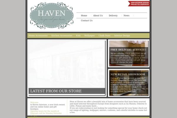 haveninteriors.ie site used Haveninteriors