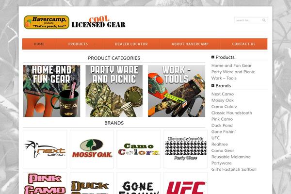 havercamp.com site used Cheope1.7