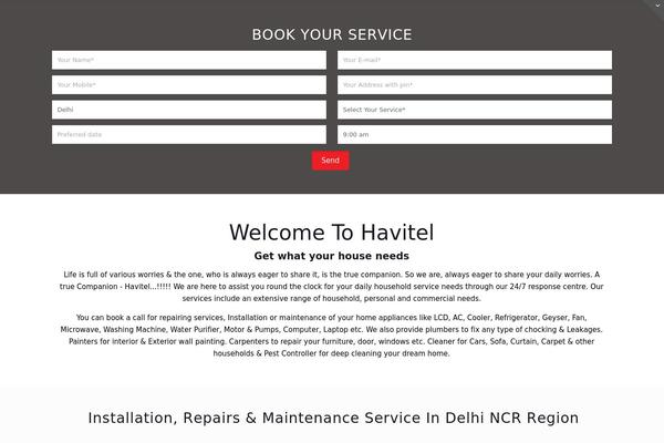 BeTheme theme site design template sample