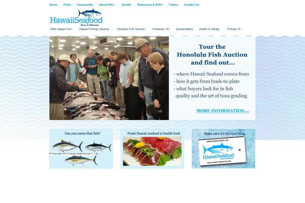 hawaii-seafood.org site used Hawaii-seafood