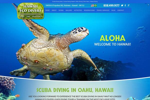 hawaiiecodivers.com site used Sixpress