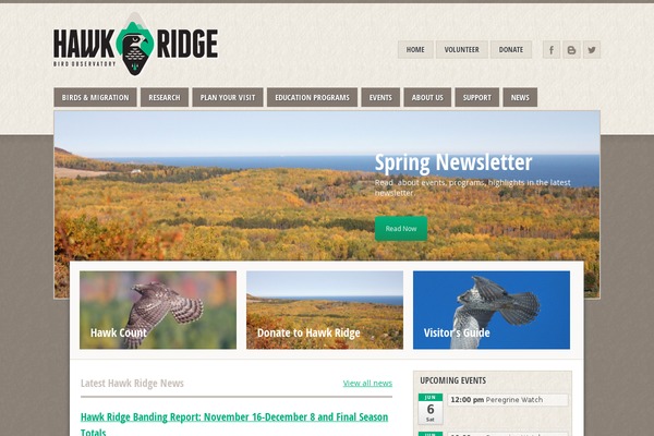 hawkridge.org site used Redpebble