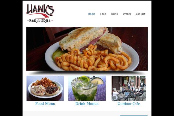 Total theme site design template sample
