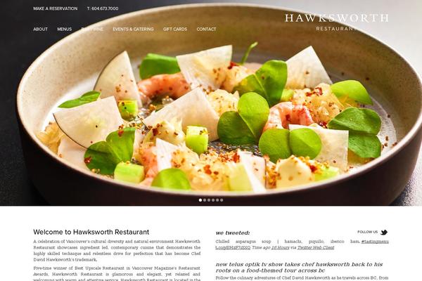 hawksworthrestaurant.com site used Hawksworth