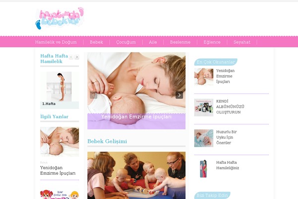 Babysitter theme site design template sample