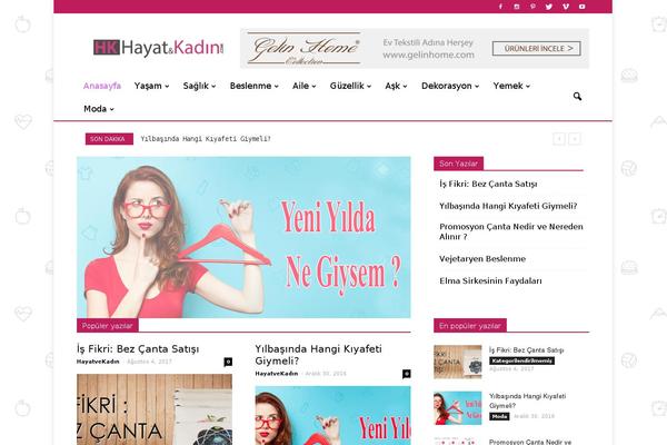 Newspaper theme site design template sample