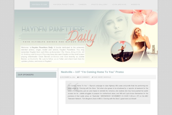 hayden-p.com site used Premade3