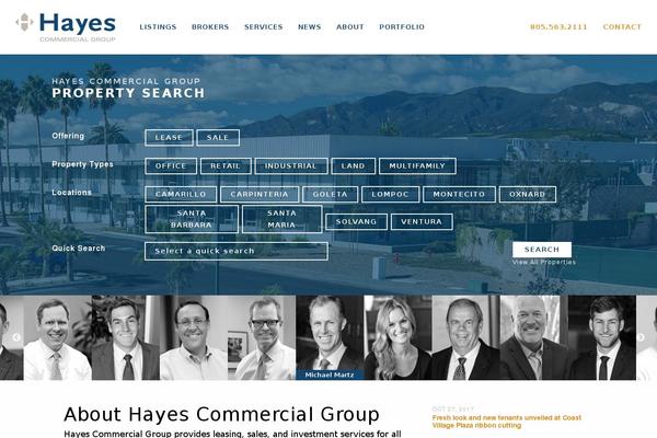hayescommercial.com site used Hayescommercial