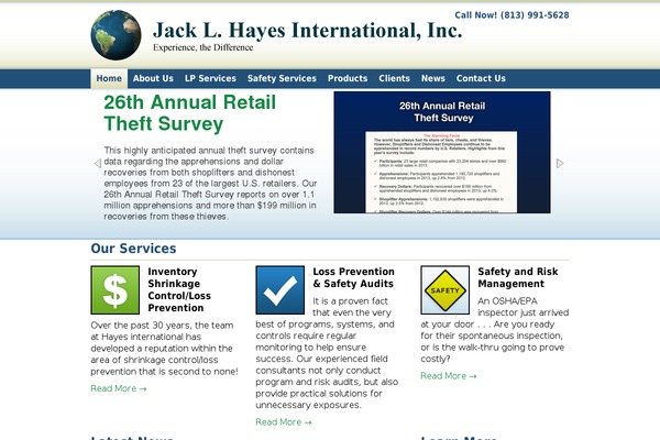 hayesinternational.com site used Hayes