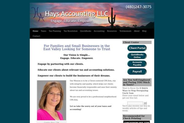 hays-accounting.com site used Responsivetwentyten-v1.0.3