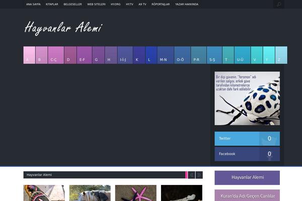 Novelti theme site design template sample
