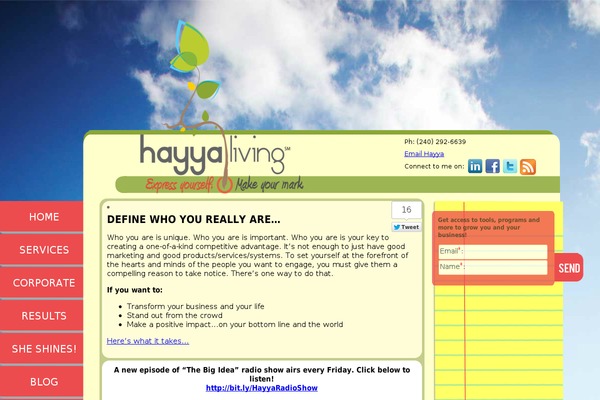 hayyalee.com site used Hayya-theme