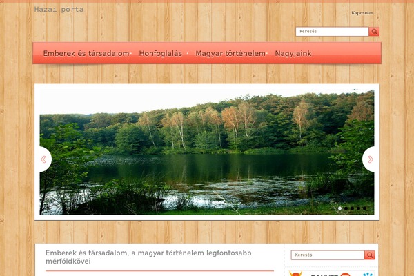 hazaiporta.hu site used Blogger Era