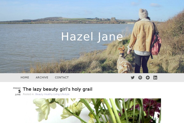 hazeljane.co.uk site used Hazel-jane