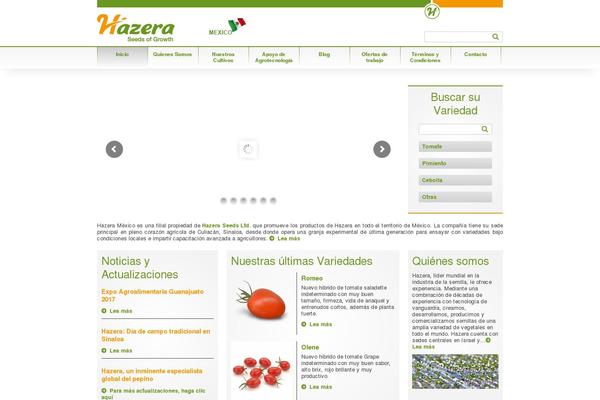 hazera.mx site used Hazera