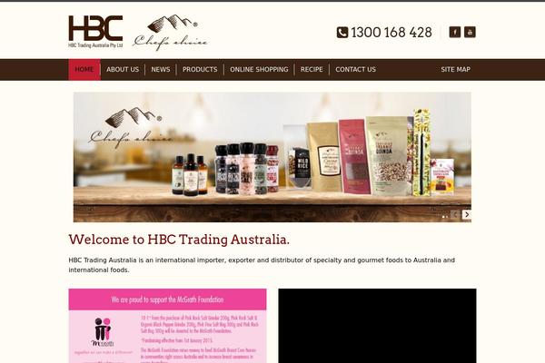 hbctrading.com.au site used Ausweb