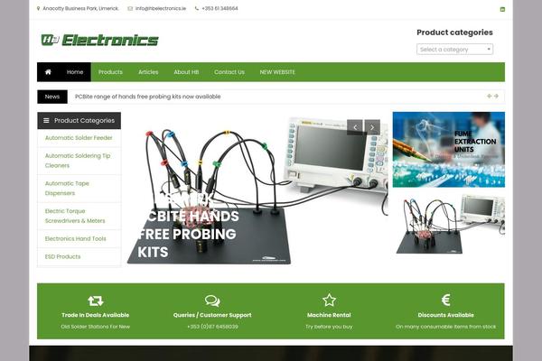 hbelectronics.ie site used Easy-store-pro
