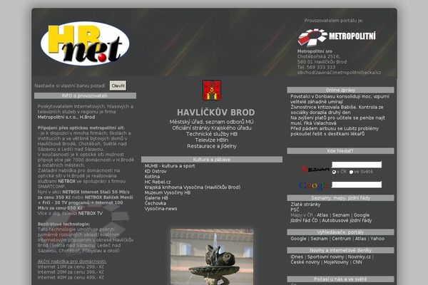 hbnet.cz site used Kd-ostrov