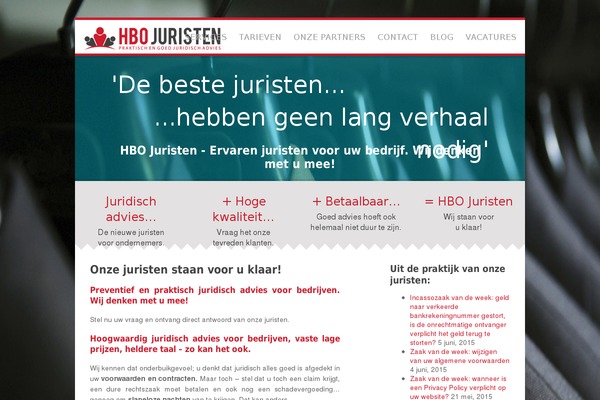 hbojuristen.com site used Hbojuristen