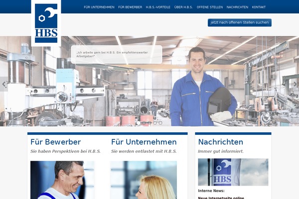 hbs-industriedienste.de site used Neuland