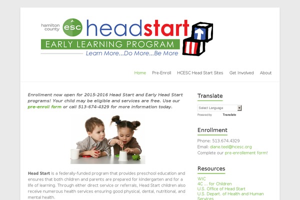 Spacious theme site design template sample