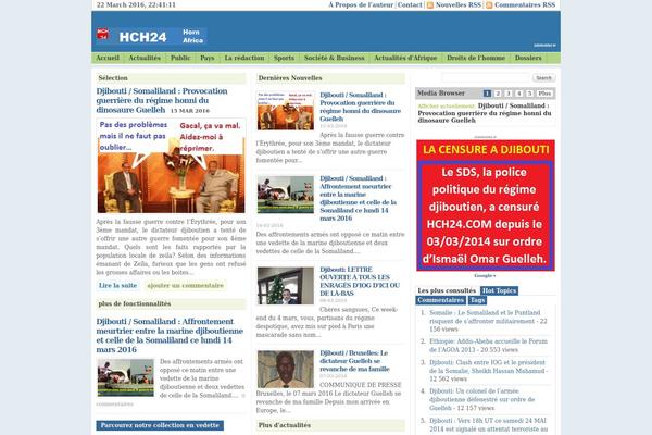 hch24.com site used Max
