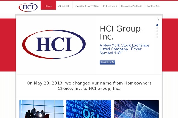 hcigroup.com site used Twenty Twenty
