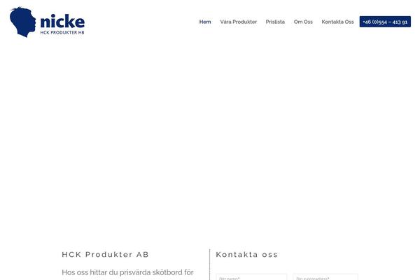 hck-produkter.com site used Hck-produkter