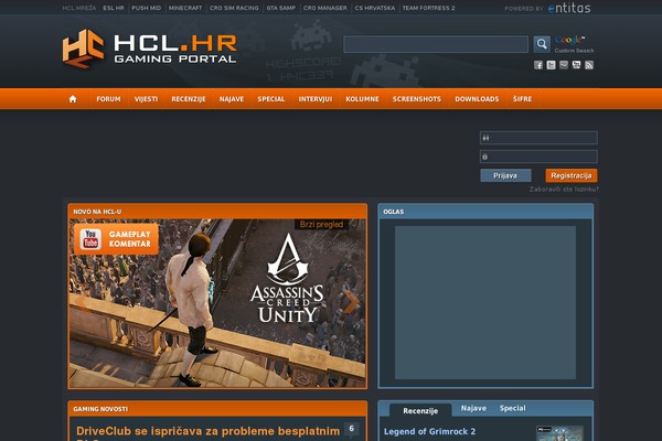 hcl.hr site used Hcl