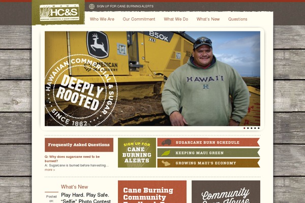 hcsugar.com site used Hcs